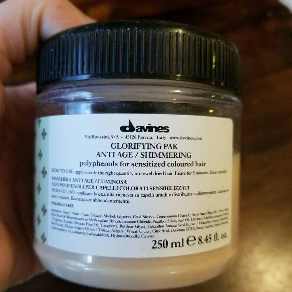Davines Glorifying pak anti-age shimmering